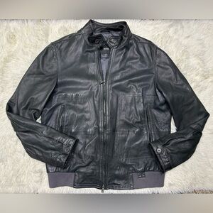 Hugo Boss Men's Leather Jacket
